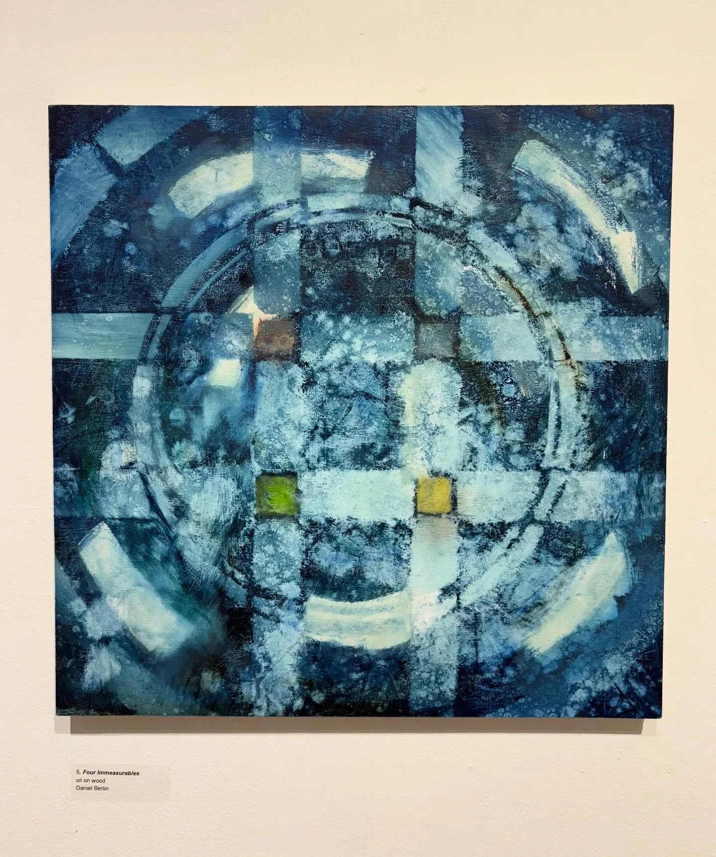 In the Beacon Room at BAU Gallery, Daniel Berlin&rsquo;s 𝙄𝙣𝙩𝙚𝙧𝙢𝙚𝙙𝙞𝙖𝙧𝙞𝙚𝙨 is currently on view. 📿

Daniel Berlin, Tharpa Dawa, Jinpa Ser~o, and Garlic Woods have been friends for more than 40 years, sharing mutual interests and inspiring