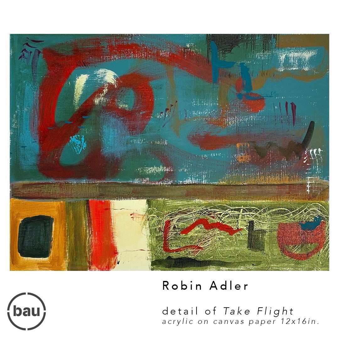Three New Exhibitions Opening This Weekend. 

On view Friday, March 13, through Sunday, April 5:
&bull; Robin Adler: In the Future When We Can See the Past

&bull; Bob Barry: The Past Future

&bull; Susan Ziegler: Funny Weather

Opening Reception: Sa