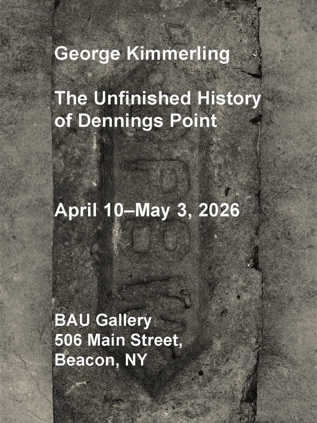 We are excited to announce the opening of George Kimmerling&rsquo;s 𝙏𝙝𝙚 𝙐𝙣𝙛𝙞𝙣𝙞𝙨𝙝𝙚𝙙 𝙃𝙞𝙨𝙩𝙤𝙧𝙮 𝙤𝙛 𝘿𝙚𝙣𝙣𝙞𝙣𝙜𝙨 𝙋𝙤𝙞𝙣𝙩!

🌀Saturday, April 11, at BAU Gallery

🎉Reception: 6-8PM

George Kimmerling&rsquo;s latest project explo