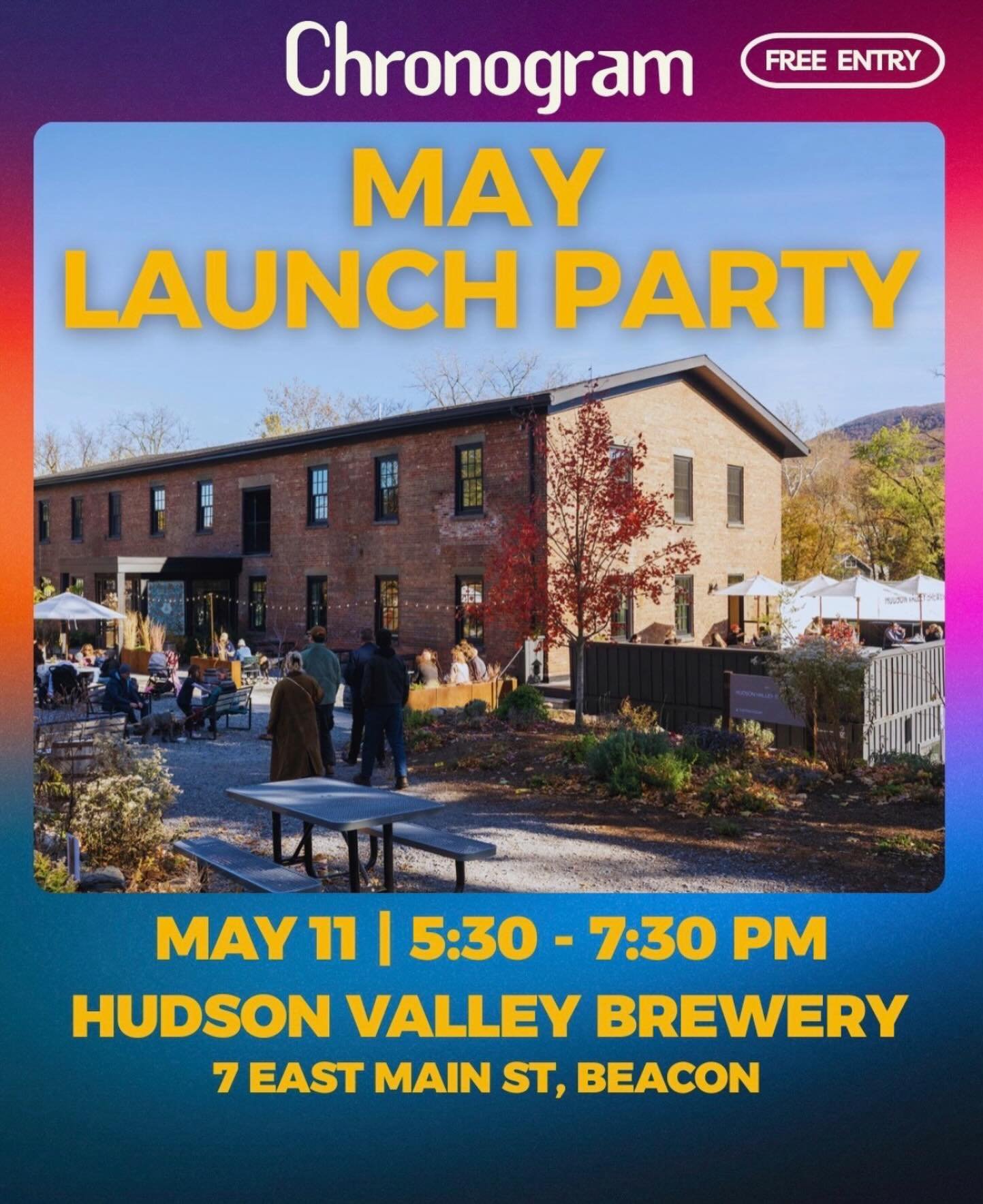 BAU is looking forward to celebrating with the folks at the @chronogram party tonight at the Hudson Valley Brewery.  BAU will have special hours today from 5-8 for Chronogram and art fans alike. Stop by the gallery to see the three new exhibitions!