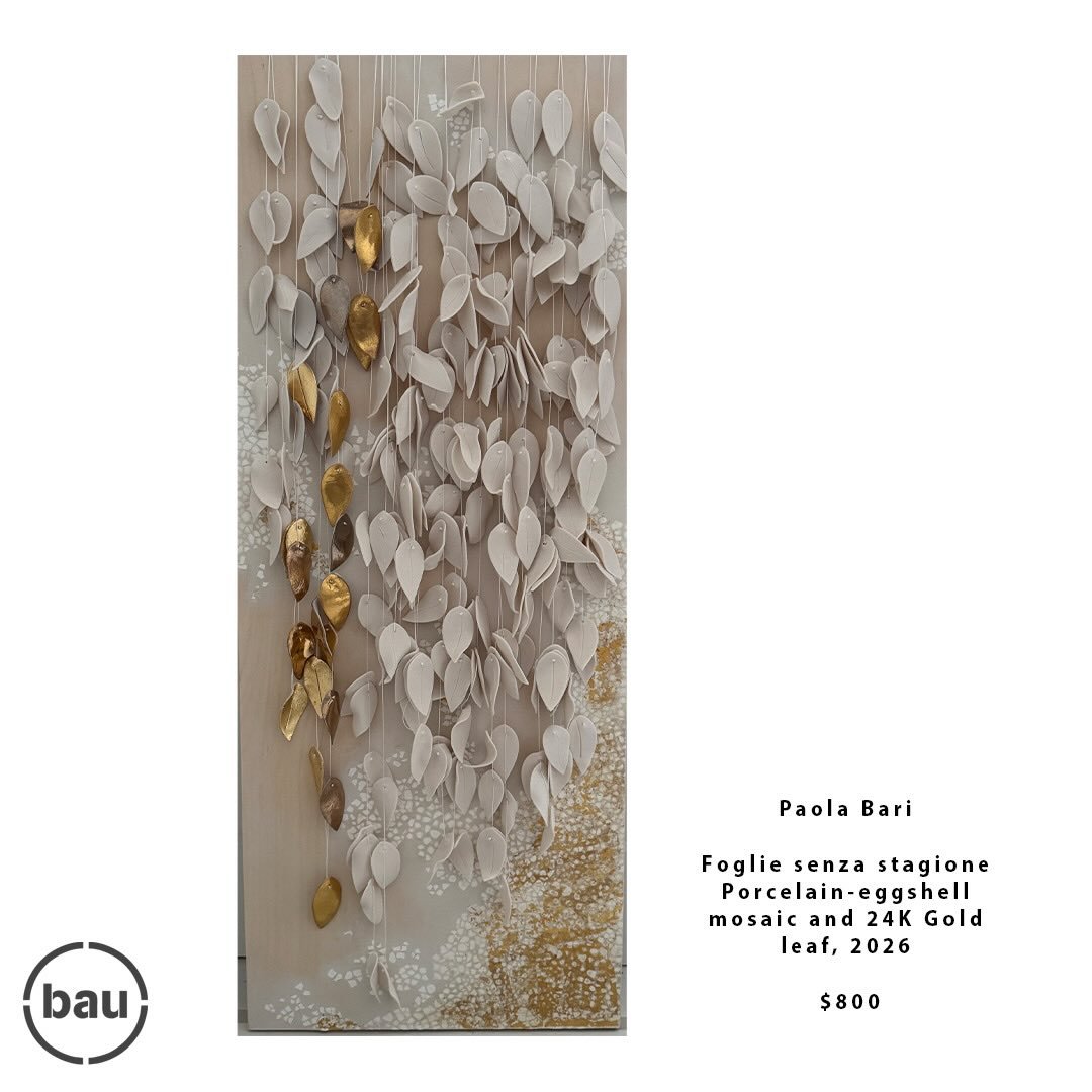 BAU Invitational: Spotlight on Paola Bari

For the BAU Invitational each member of our gallery has selected an artist whose work they admire to participate in a vibrant exhibition that spans, painting, sculpture, photography, and work on paper.  On e