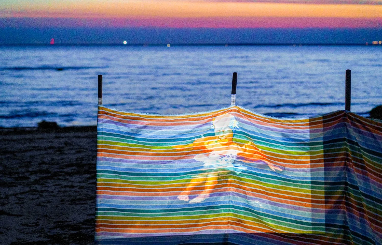 Safe in the Shallows, archival pigment print, 2025