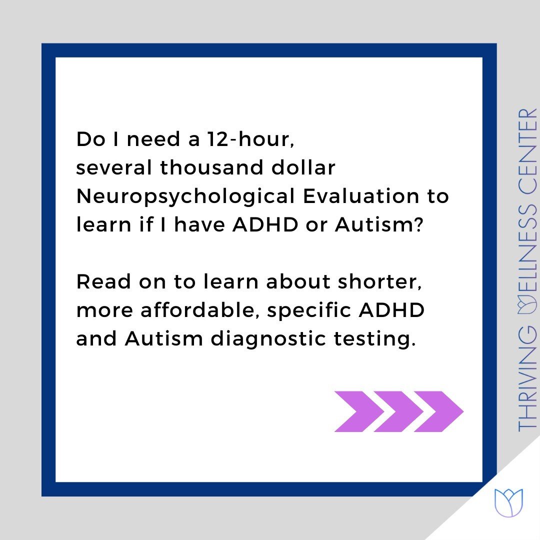 Whats the difference between a diagnostic evaluation and a neuropsychological evaluation? 

We get this question ALLLL the time. 

First things first, these are all different names for the same thing: neuropsychological evaluation = neuropsychologica
