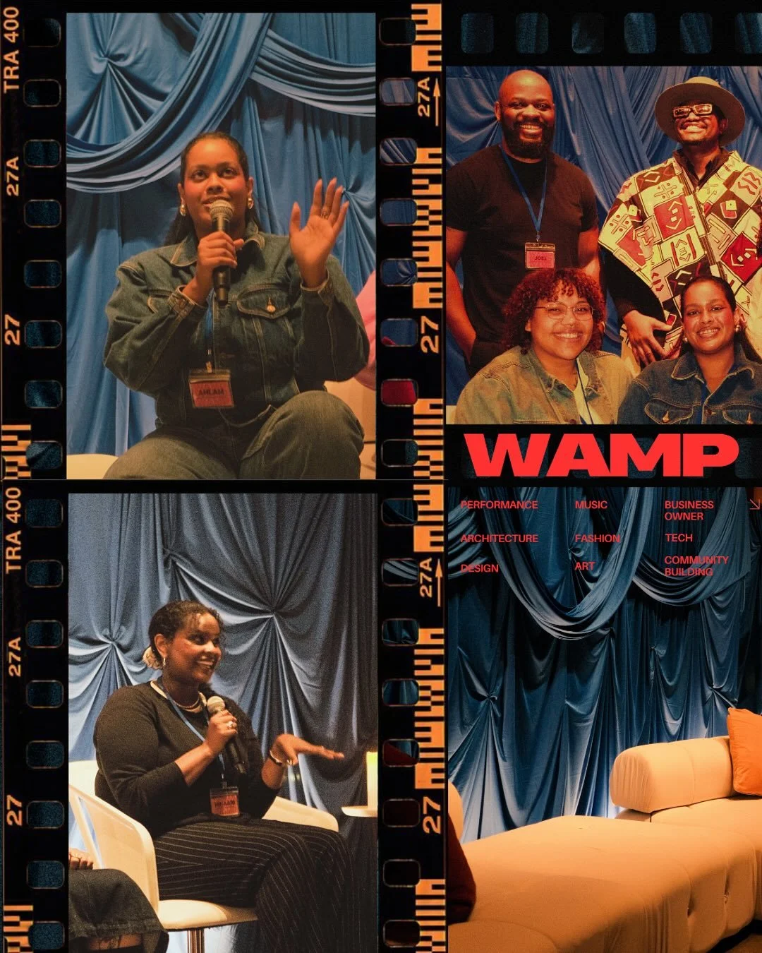 WAMP WAMP WAMP

Who are your people?
When was the last time you were surrounded by fellow creatives?&nbsp;

This latest edition of our Where Are My People event series brought Black creatives across art, design, architecture, and community leadership