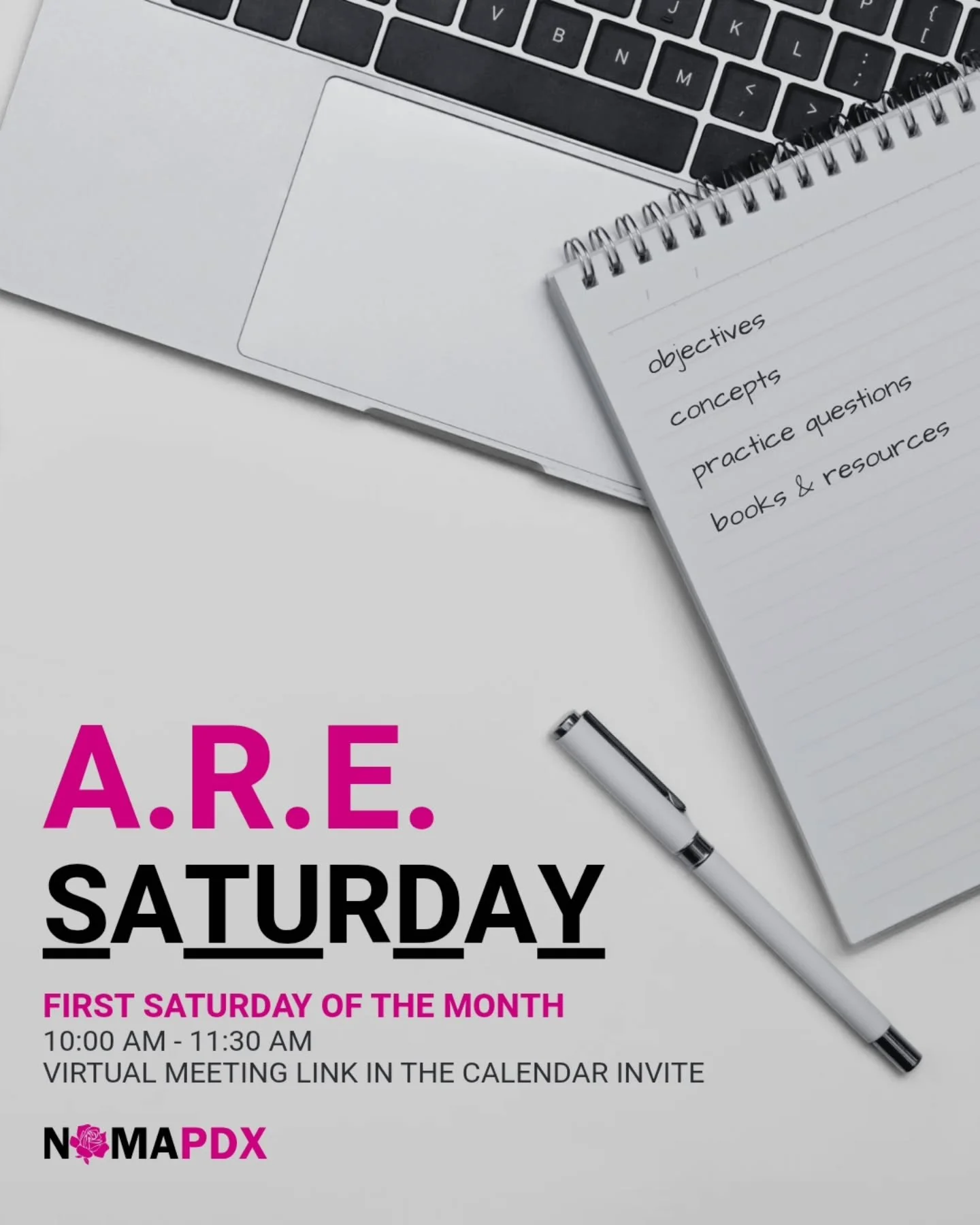 Scrolling while you're on your study break? Here's a friendly reminder about A.R.E. Saturday

📚 Whether you are just starting to study or about to take an exam, these sessions serve as a space for learning, connection, and community. Each session wi