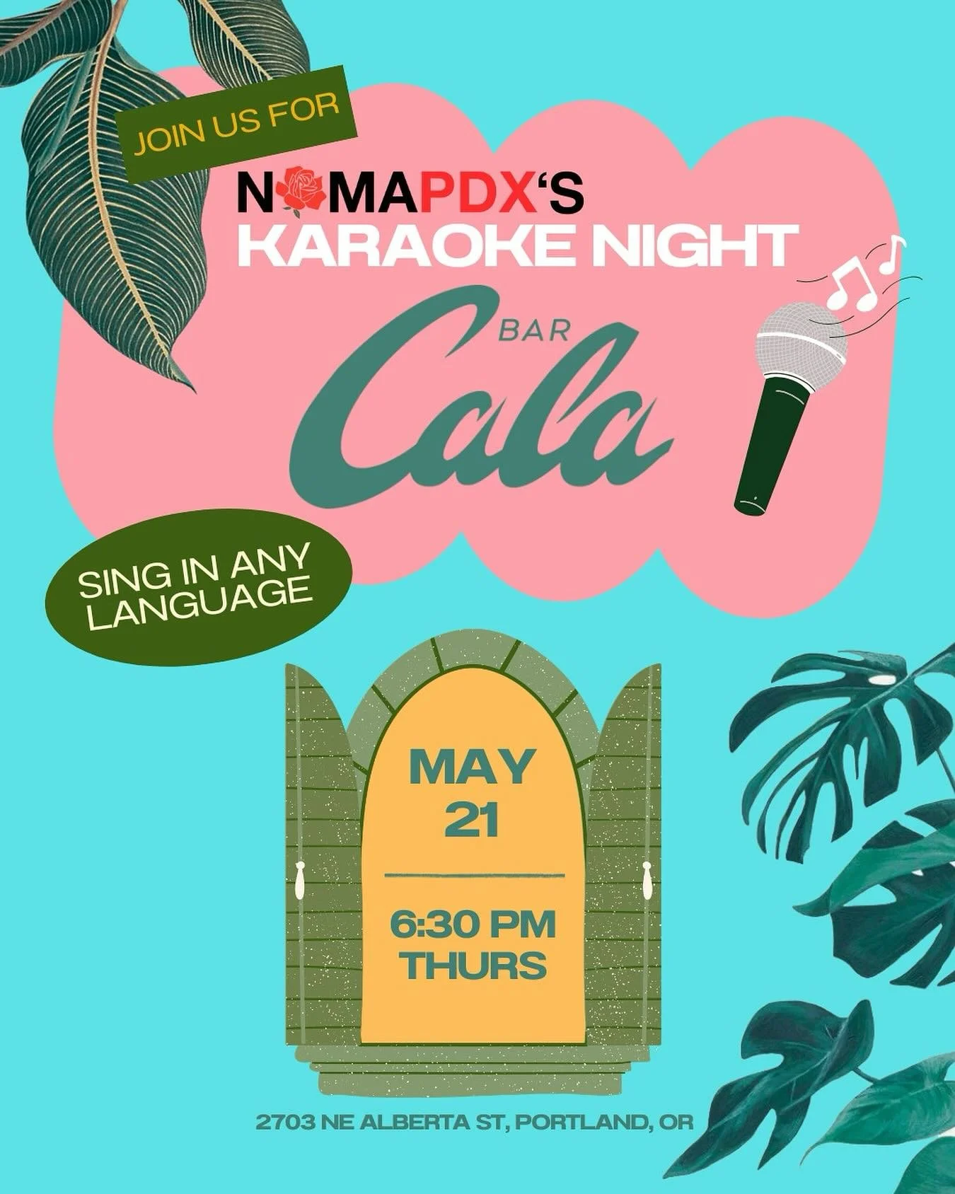 It&rsquo;s that time again - Prep your vocal pipes! 

Typically this event attracts a solid number of 10-15 members and singing isn&rsquo;t mandatory some folks just join for the vibes and to cheer on others and maybe dance! 

This event is brought t