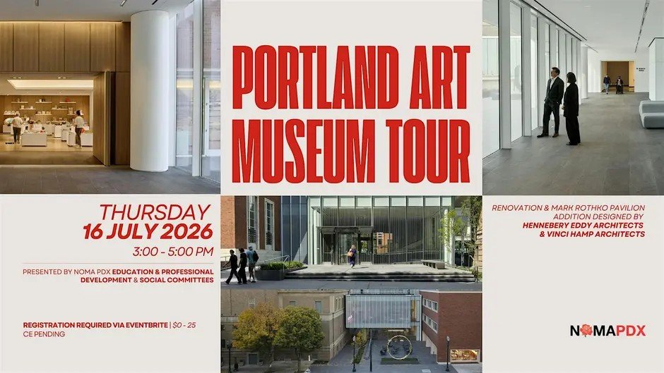 Portland Art Museum Tour with Hennebery Eddy Architects