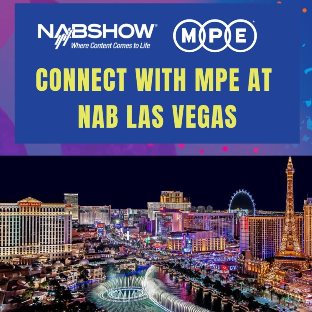 @MotionPictureEnterprises are proud to attend this year&rsquo;s @NABShow in Las Vegas, NV from Sunday April 7th &ndash; Saturday April 13th. 
Connect with MPE to learn about our offerings and meet members of our team.
-	Cloud Optimized Editorial
-	Co