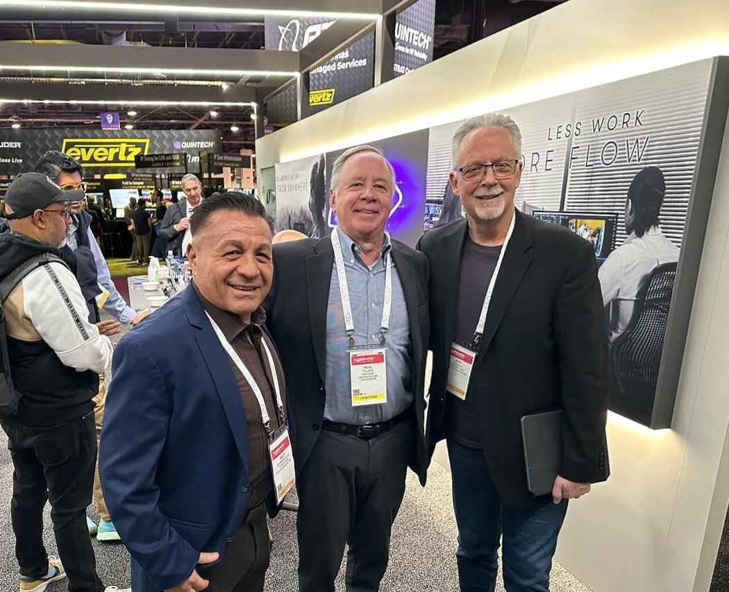 It was fantastic to catch up with the Avid team at this year&rsquo;s @NABShow in Las Vegas! Our CEO, Neal Pilzer, and Account Manager, Andrew Schenk @ajs2cool4u, had the pleasure of connecting with CEO @Jeff.Rosica, @MattGharegozlou, Bonifacio Carden