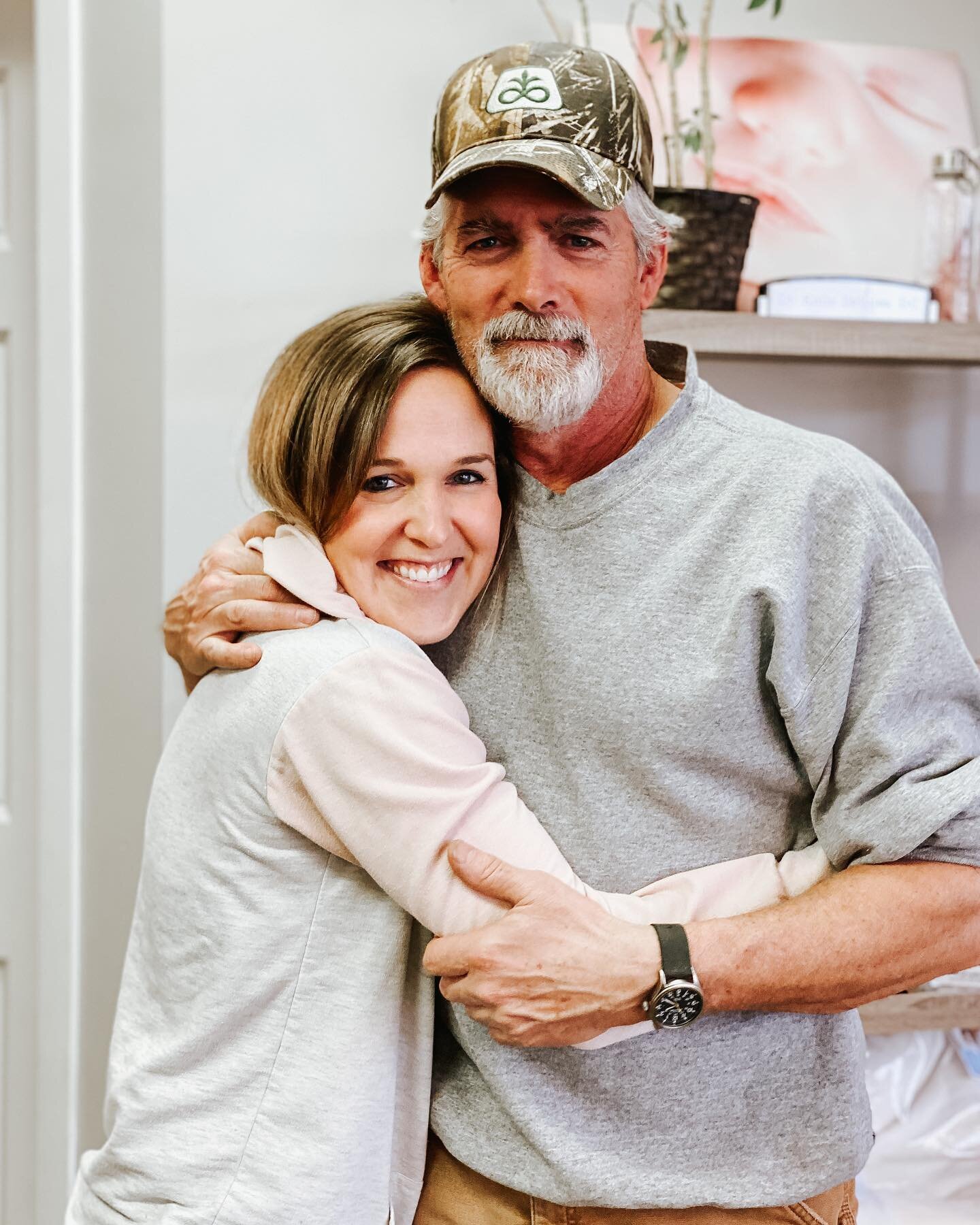 Most of the pictures we post make us smile, but this one...this one makes me smile and tear up at the same time. #happytears 

You can just feel the love between these two. 💕

Meet Dr. Katie&rsquo;s dad. 

He&rsquo;s the man who helped shape this be