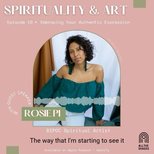 Where it started: me asking @wearealltheshades what I&rsquo;d even talk about...
🤔
How it&rsquo;s going: 86 minutes of podcast interview lol 
😬
This was my first podcast interview and it was a conversation my soul needed. Hope you enjoy this conver