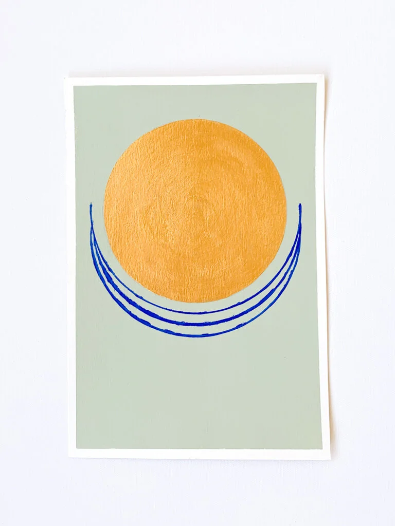 Light, 2020. Acrylic on paper, 11x7.5”
SOLD