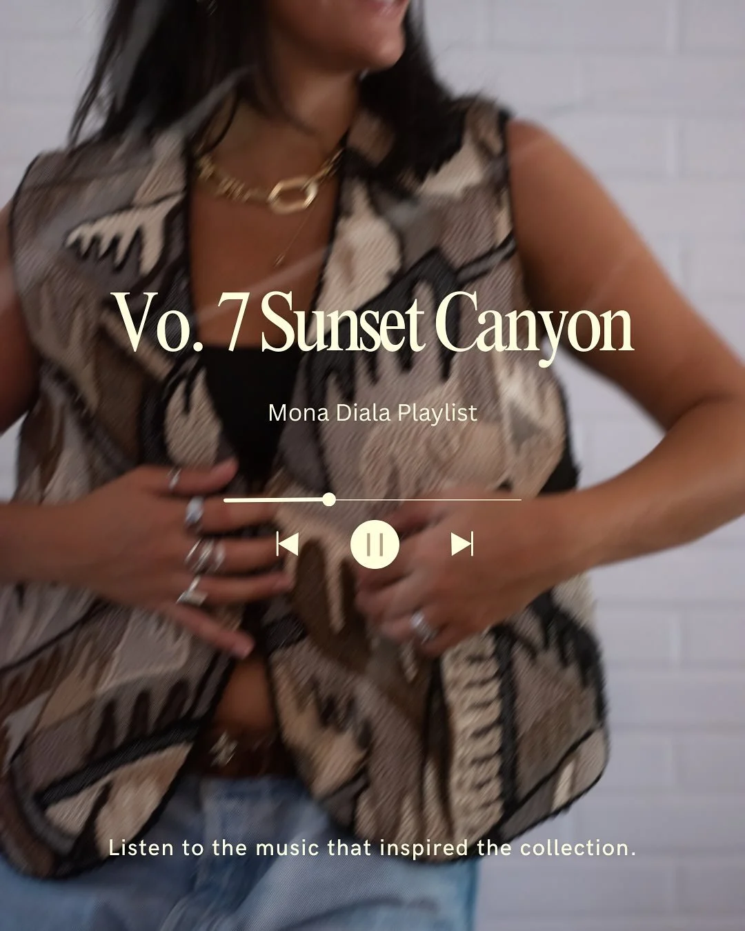 Meet the music that inspired the latest MD collection ✨🎵 Filled with songs perfect for a sunset cruise or the open road. Featuring sounds from the likes of Sierra Ferrell and Don Williams, listen to the playlist that inspired this collection of one 