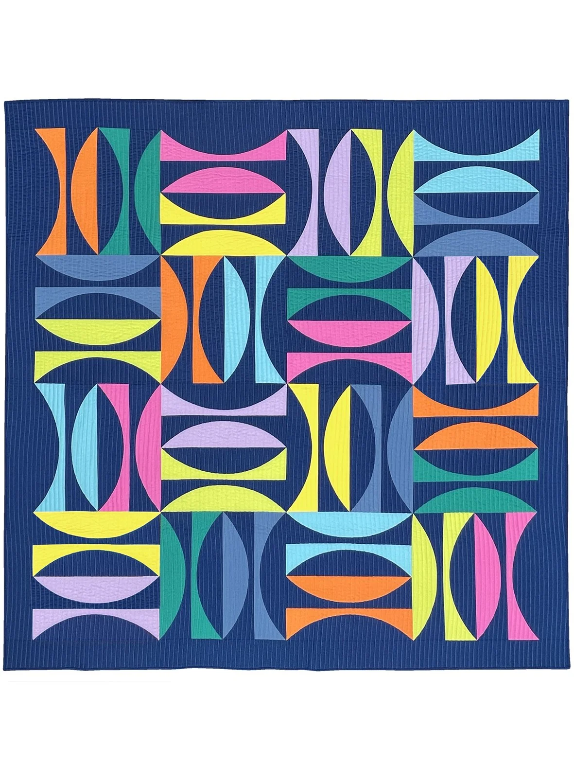 Pepita modern quilt pattern PDF