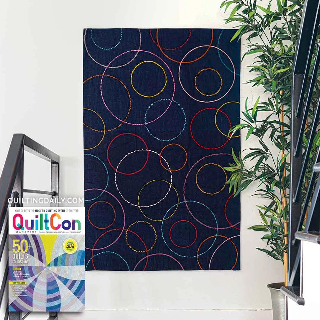 Quiltcon Magazine 2026 – feature pattern