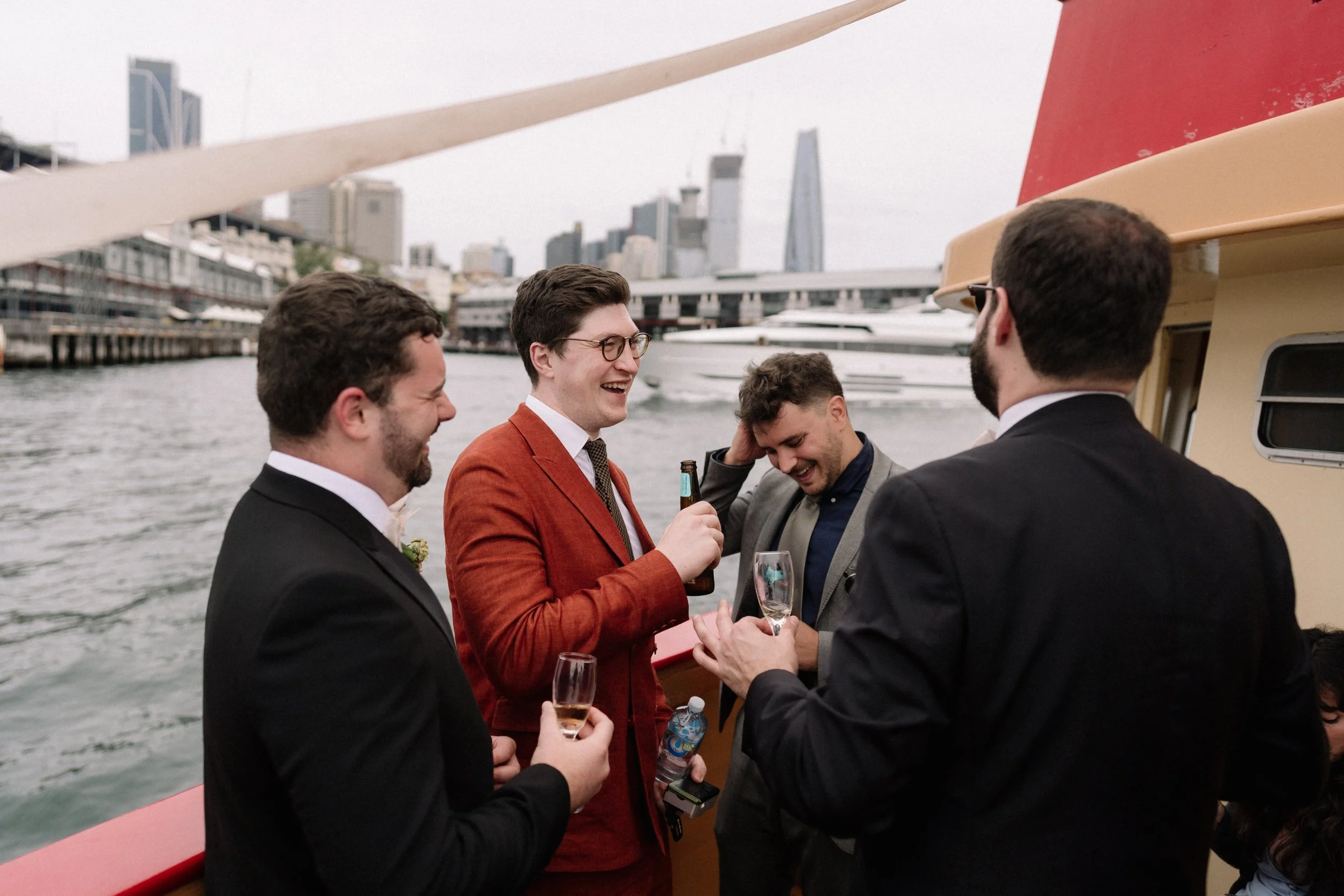 Sydney Wedding Boat