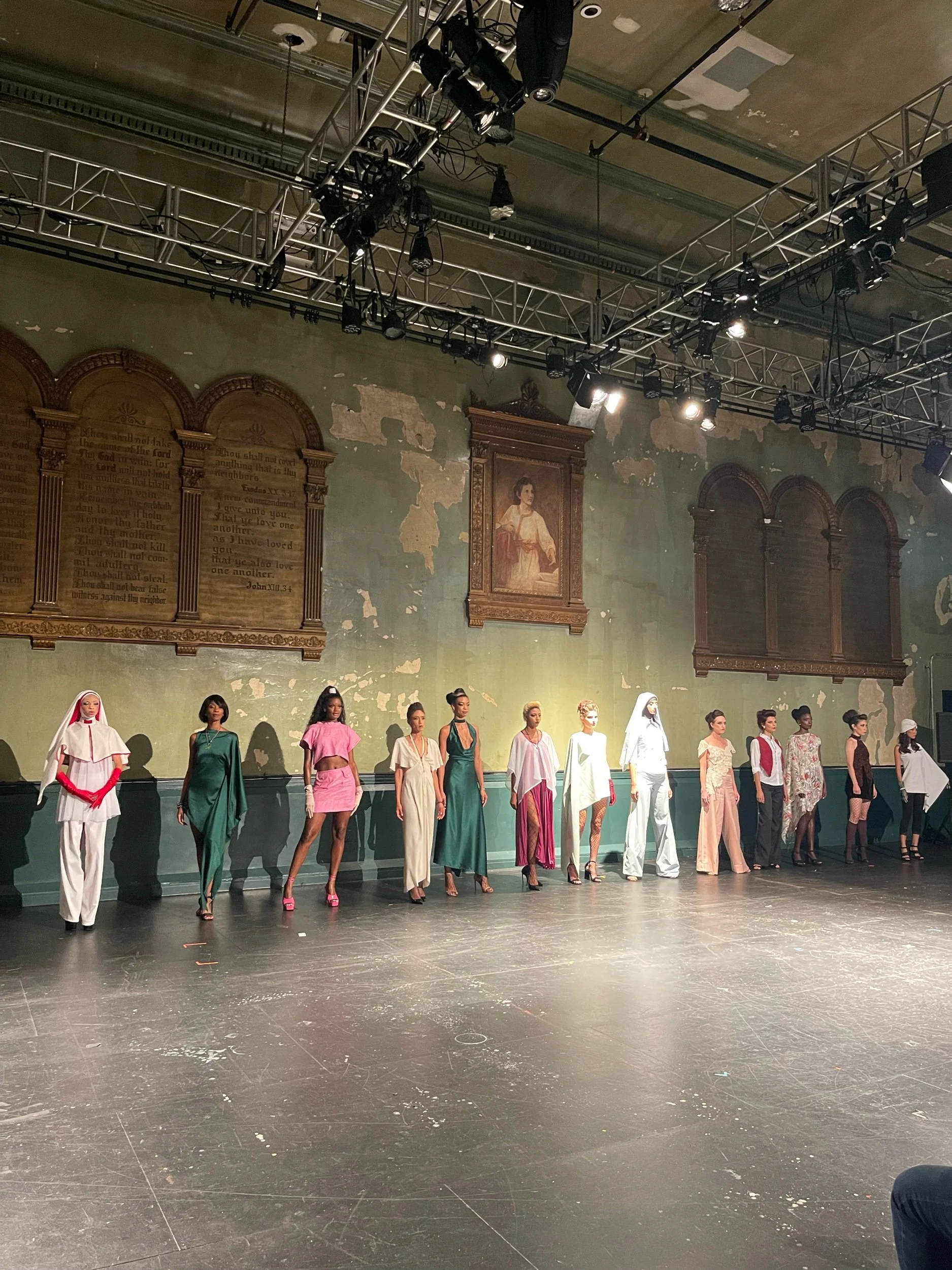 Heavenly Host by Ontavia Roulette: Modern Holy Women on the Runway