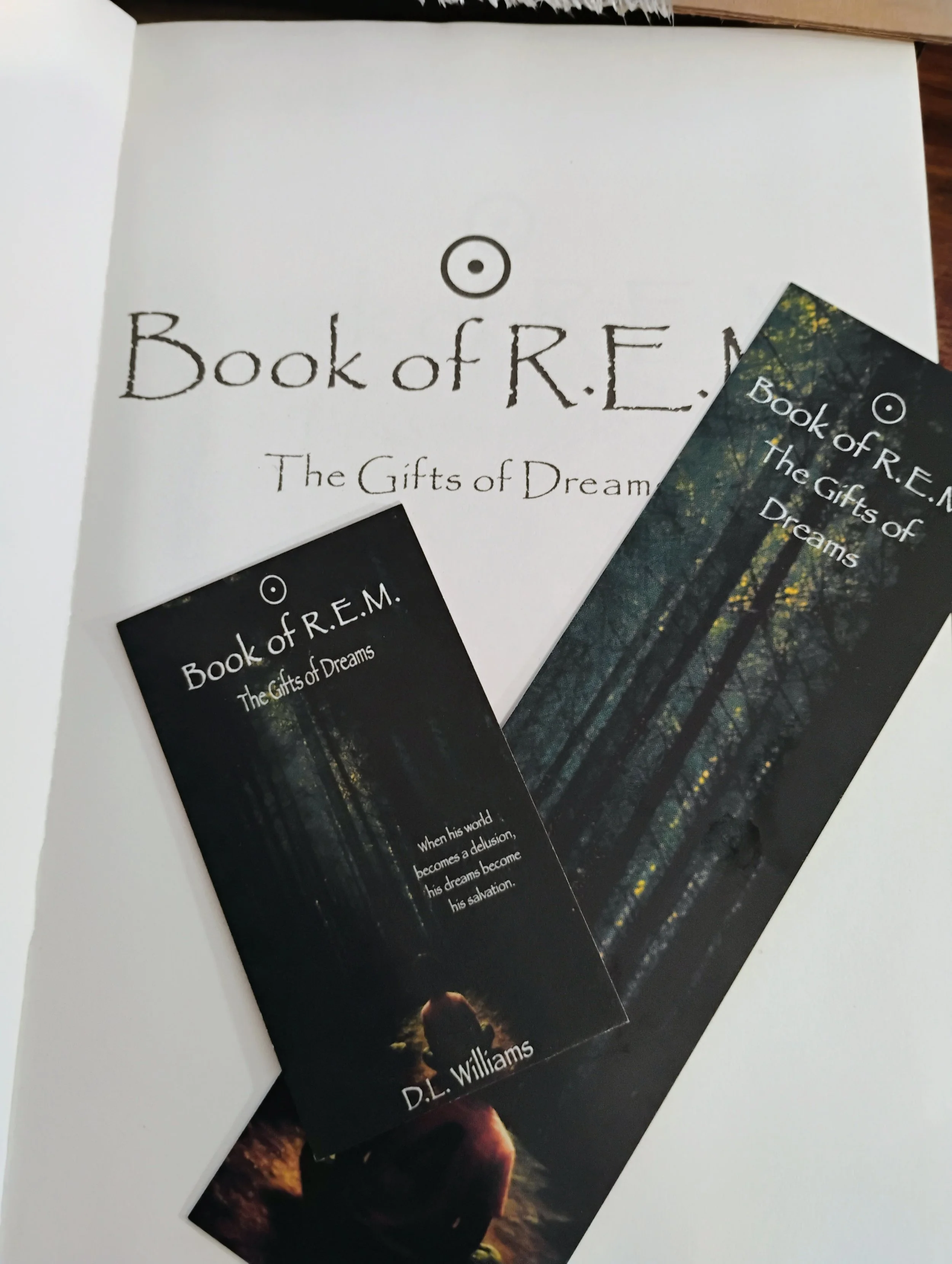 Book of R.E.M. Gifts of Dreams Book Mark
