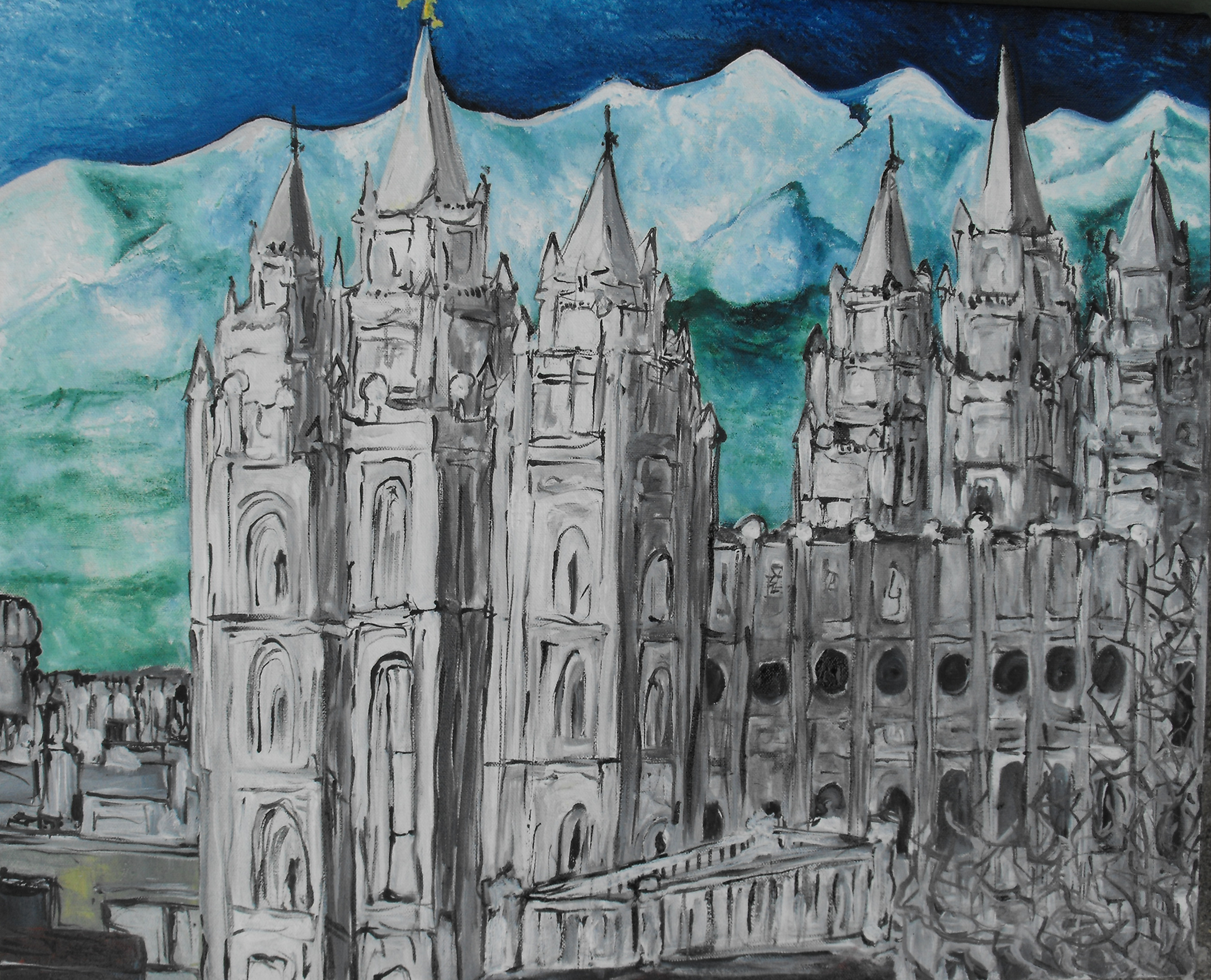 Salt Lake City Mormon Temple