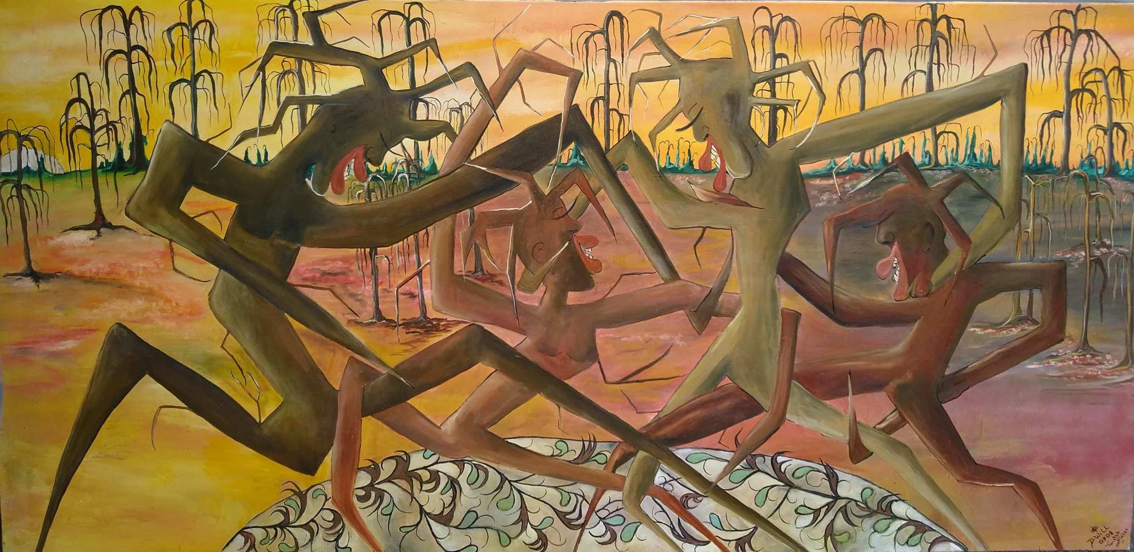Twisted Field of Dreams