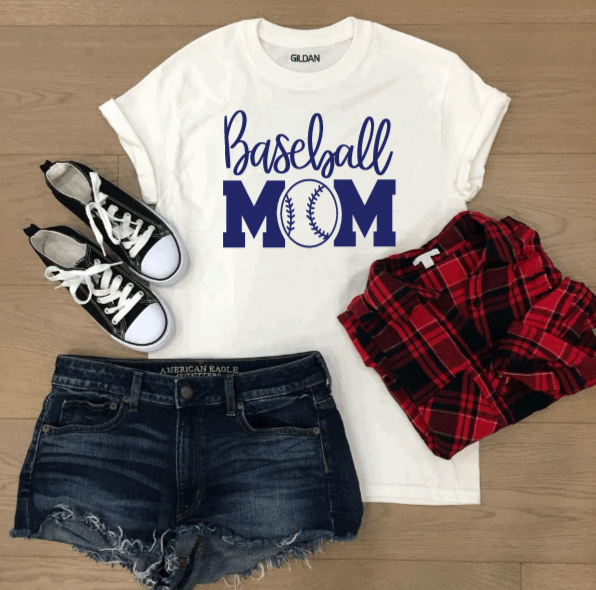 baseball mom shirt