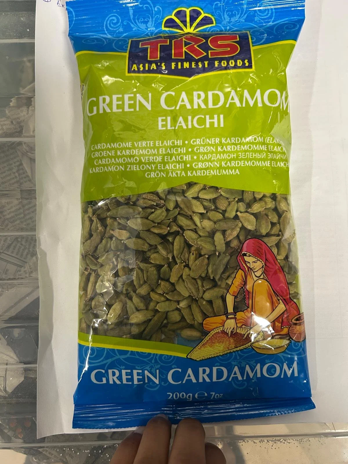 Green Cardamom Pods Elaichi - 200g