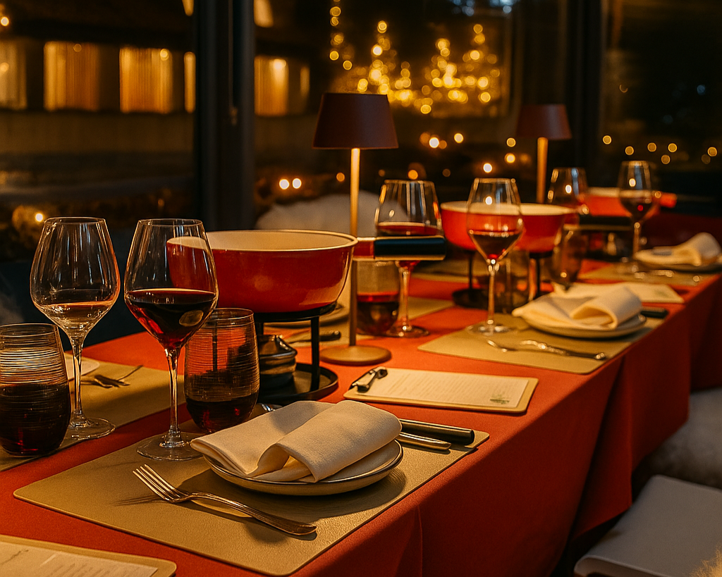 Fondue Terrace by Rolf Beeler