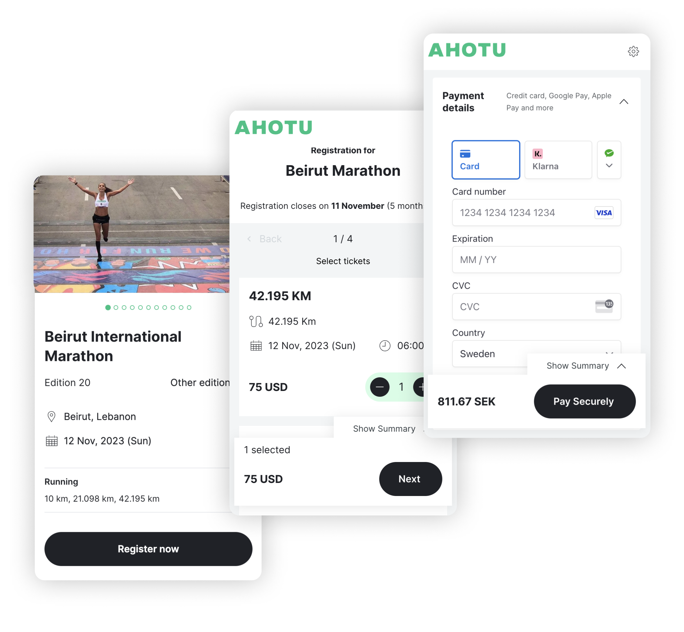 Ahotu launches new checkout