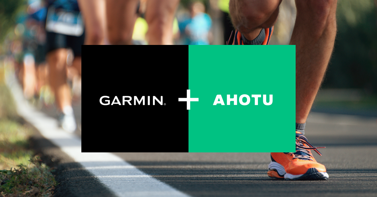 Ahotu is thrilled to announce a collaboration with Garmin