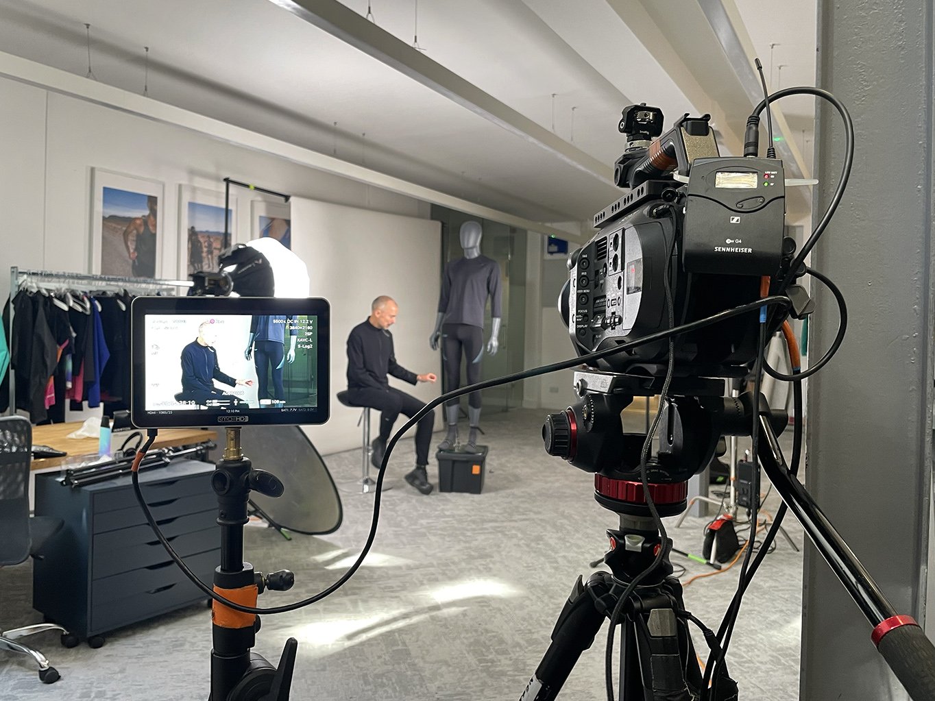 Behind the scenes video recording in Shoreditch studio.jpg