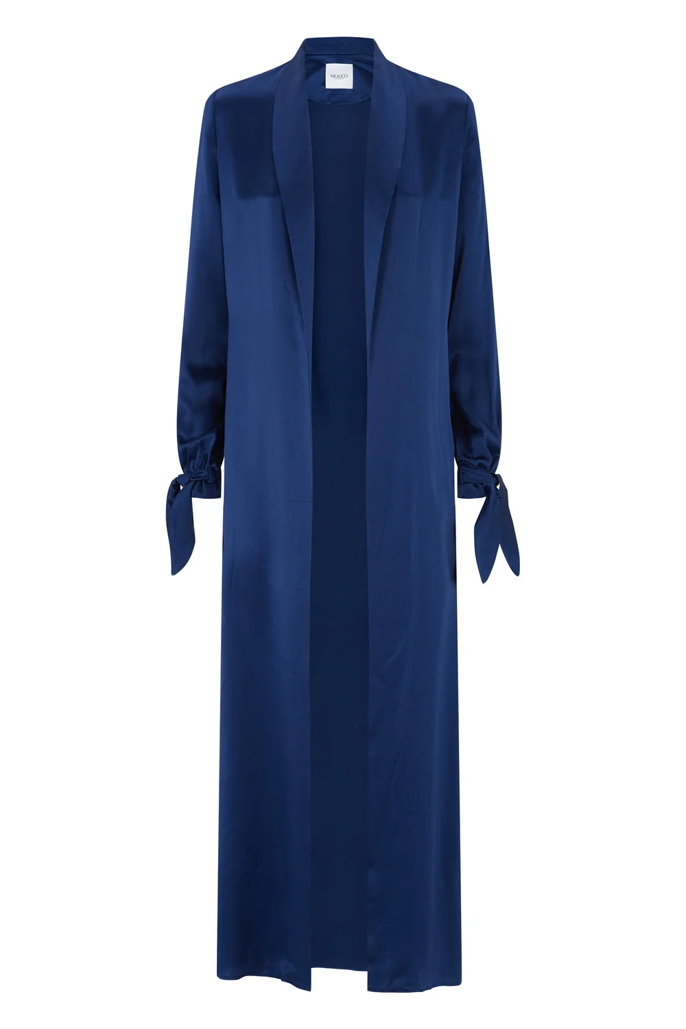 Duster Coat — Sapphire — Silked London — - Main Image