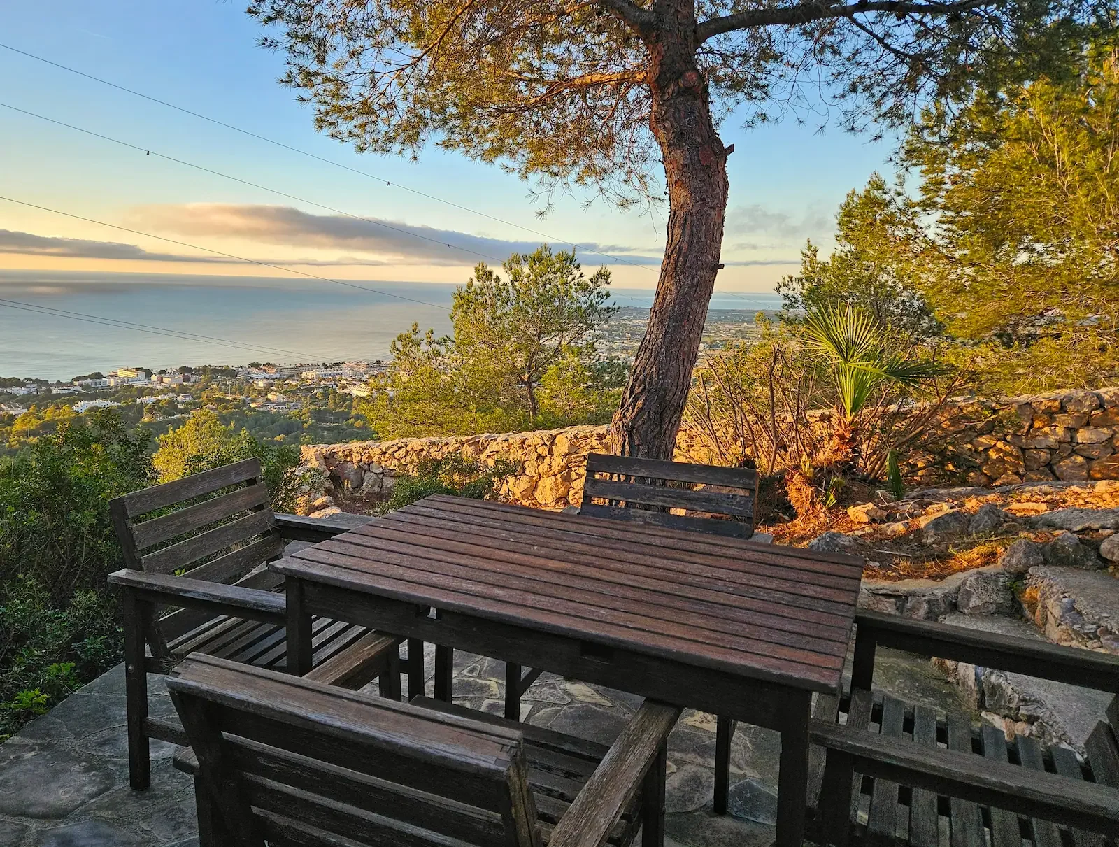 Terrasse mit Meerblick
