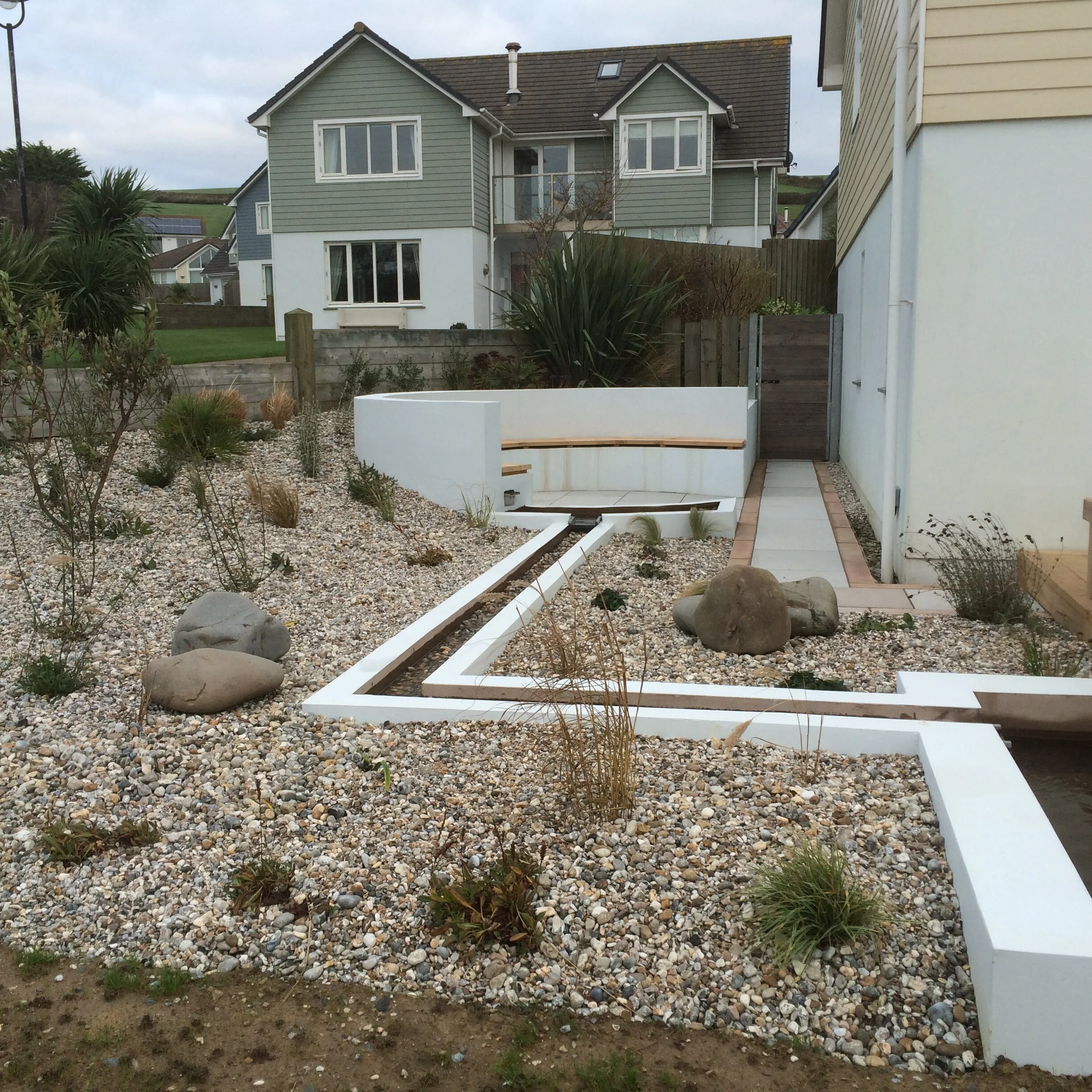 completed project in croyde