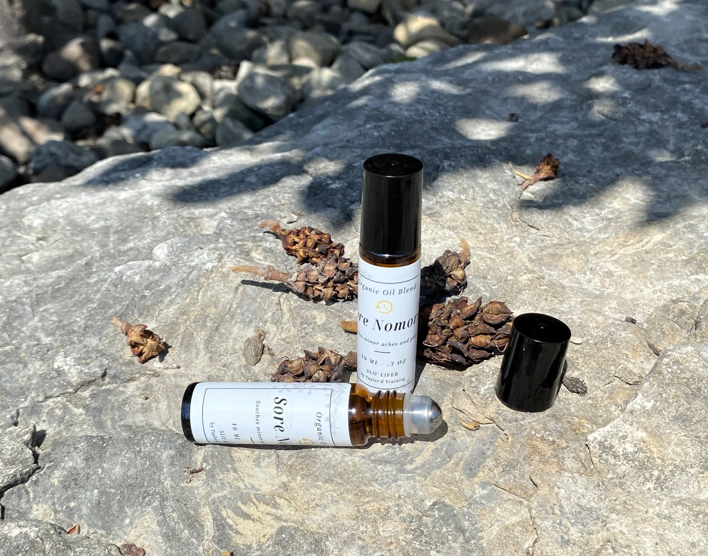 "Sore No More" Roll-on Organic oil blend