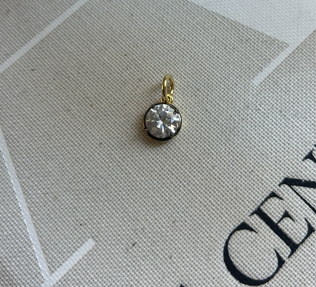 Round Bezel Charm