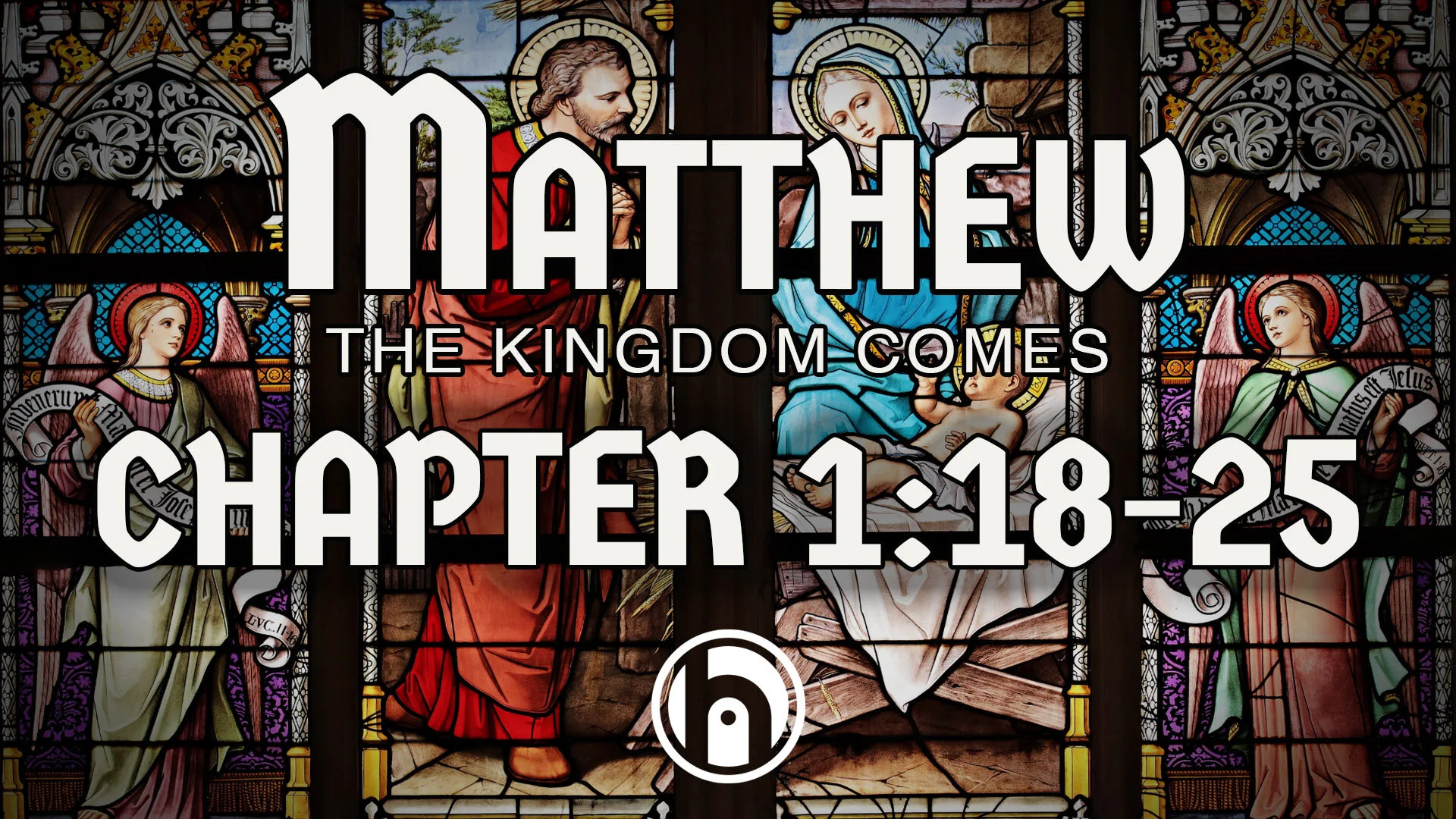 Matthew: The Kingdom Comes. Matthew  1v18-25