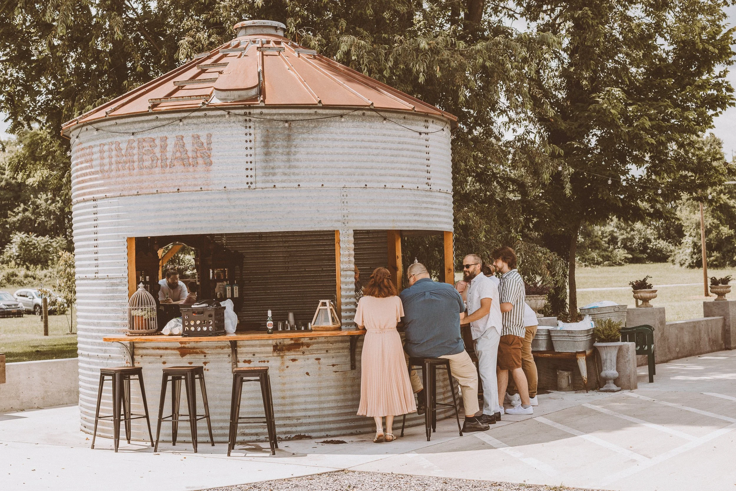 green hill farm silo bar