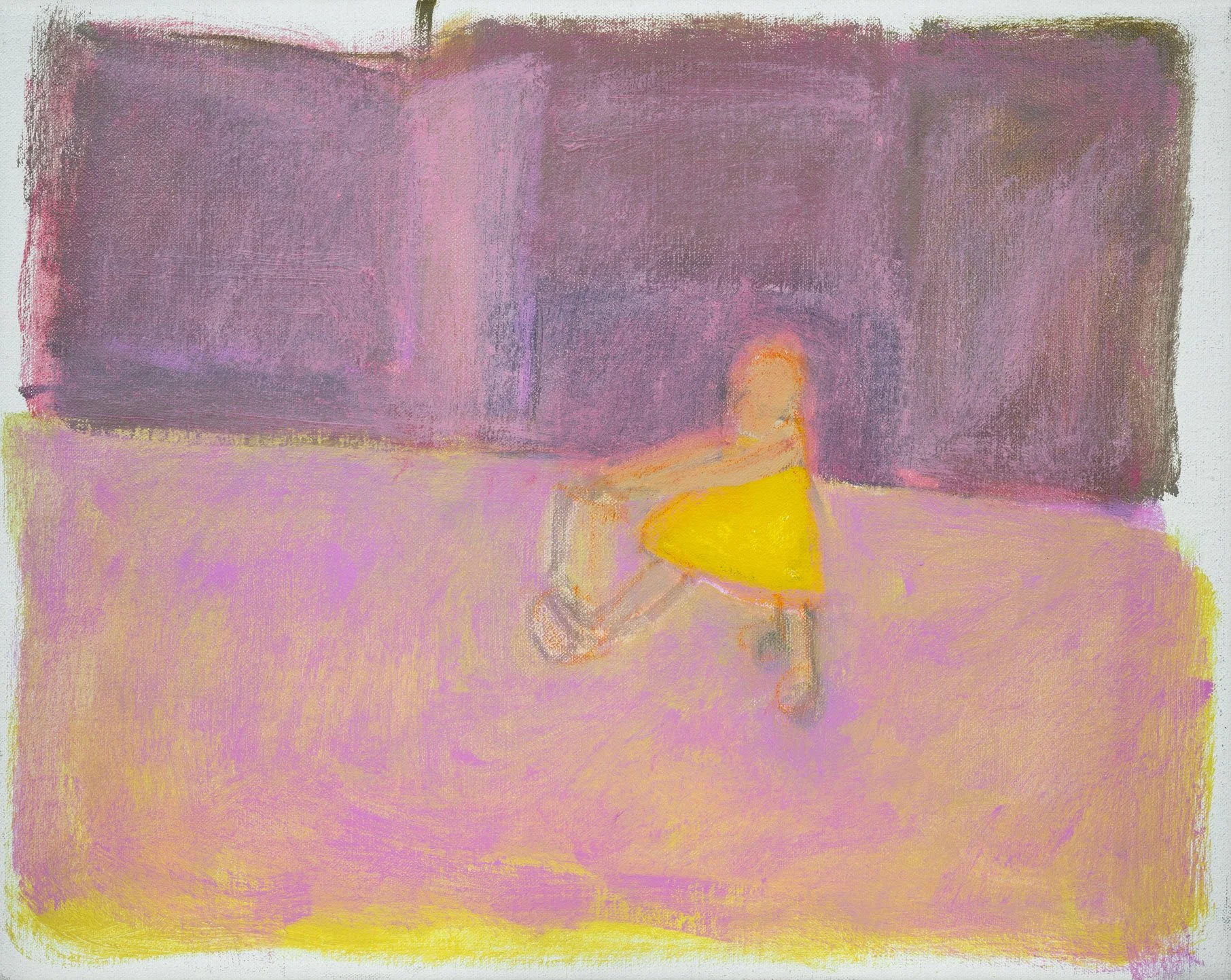 Rose tinted spectacles?   •   Oil on linen   •  35cm x 46cm