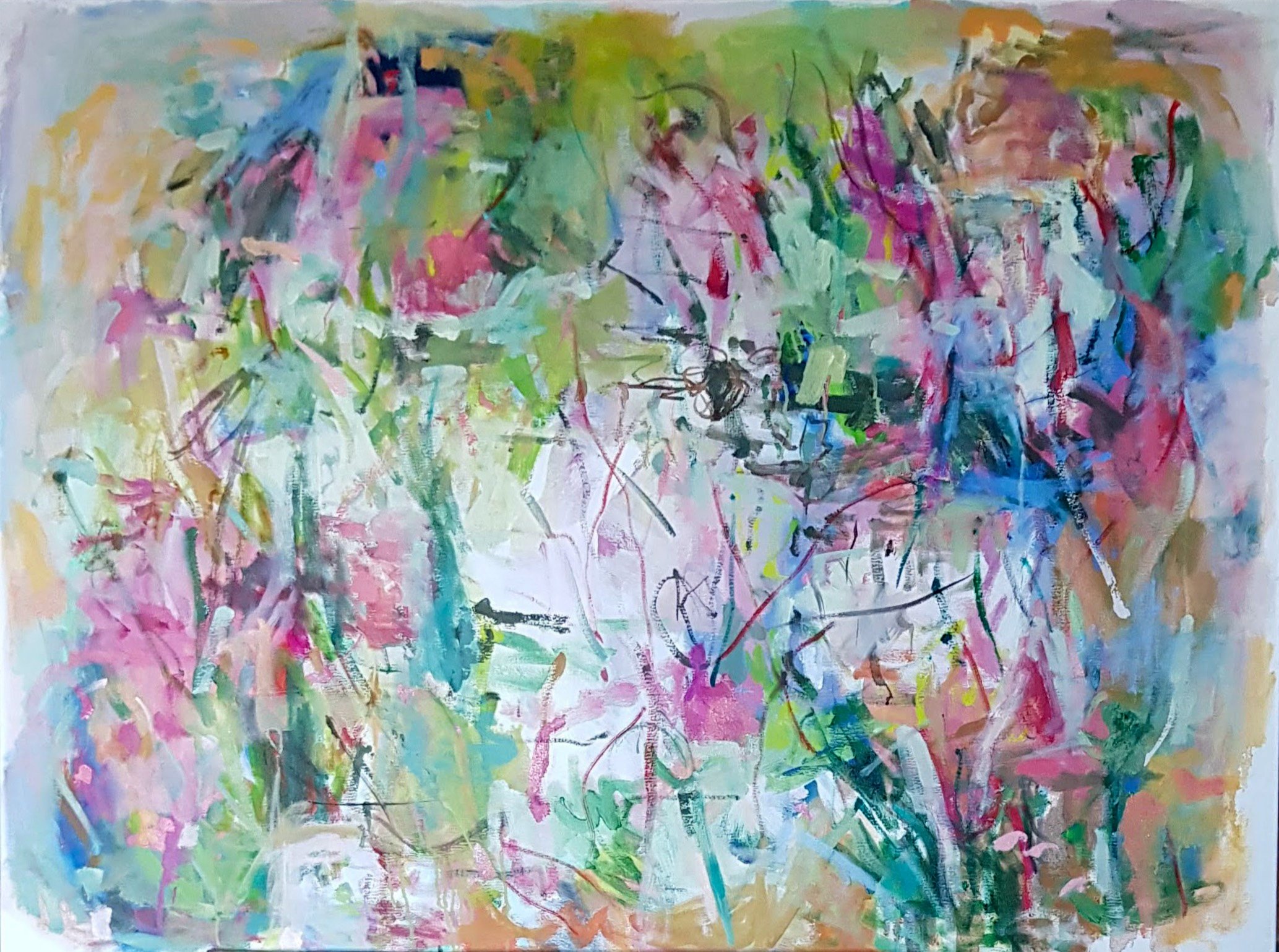 Jocelyn’s Garden   •   Oil on canvas   •  76cm x 102cm