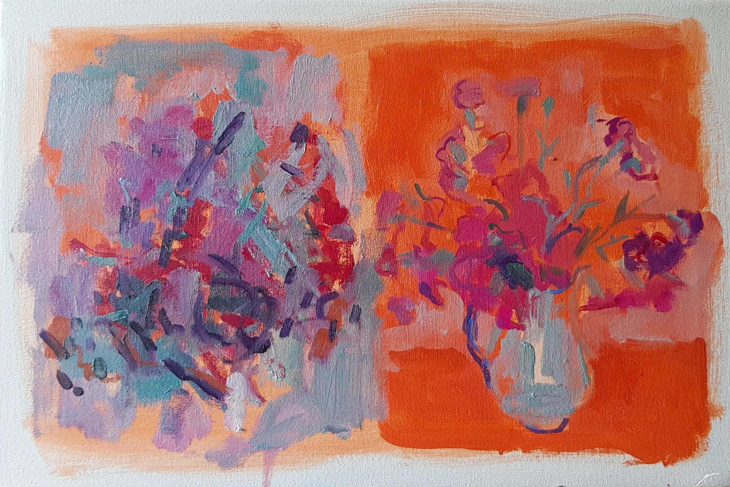 Bad Eye Good Eye   •   Oil on canvas   •   42cm x 61cm