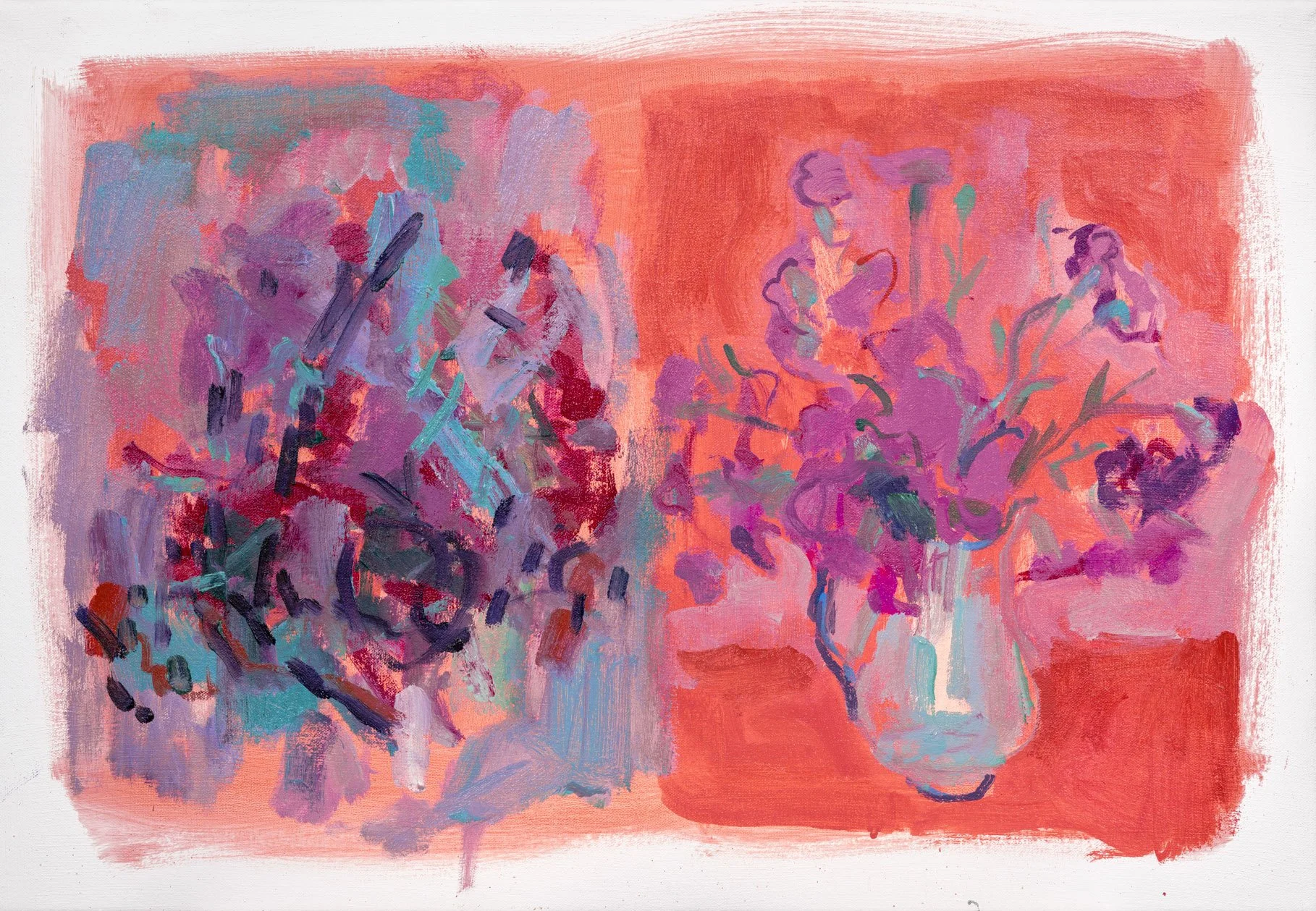 Bad Eye Good Eye   •   Oil on canvas   •   42cm x 61cm