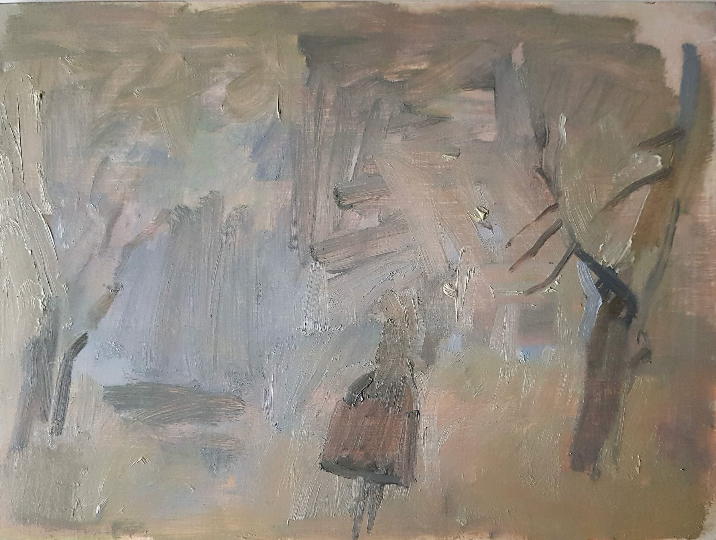 One Misty, Moisty
Morning…   •   Oil on panel   •  23cm x 30cm