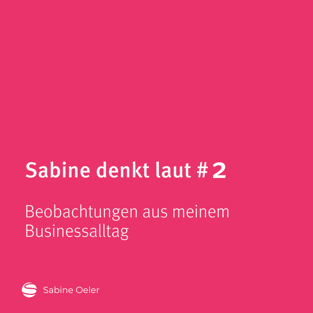 Was dich beschäftigt hält ≠ was funktioniert.