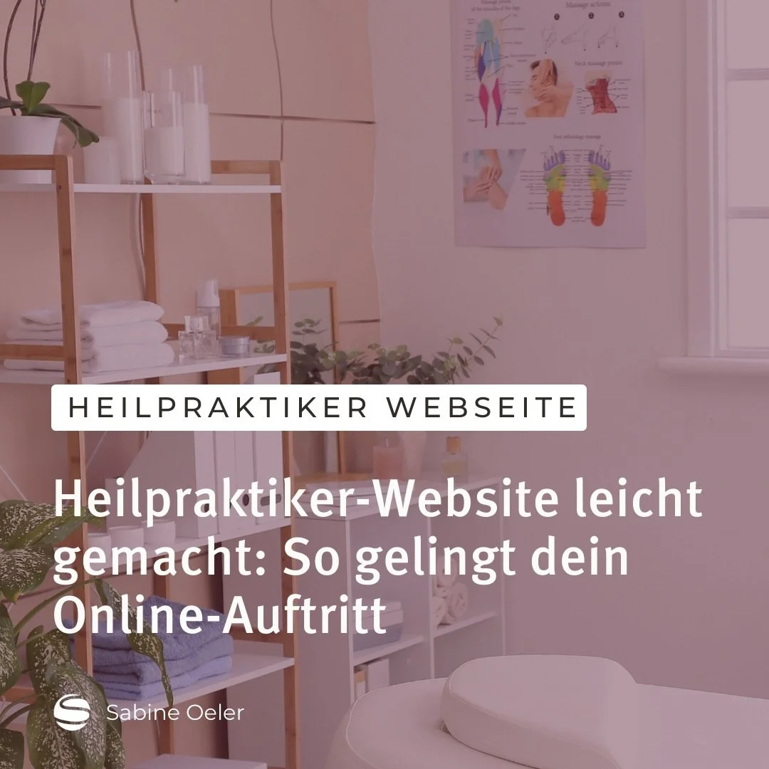Heilpraktiker-Website erstellen: In 9 Schritten zur professionellen Praxis-Website