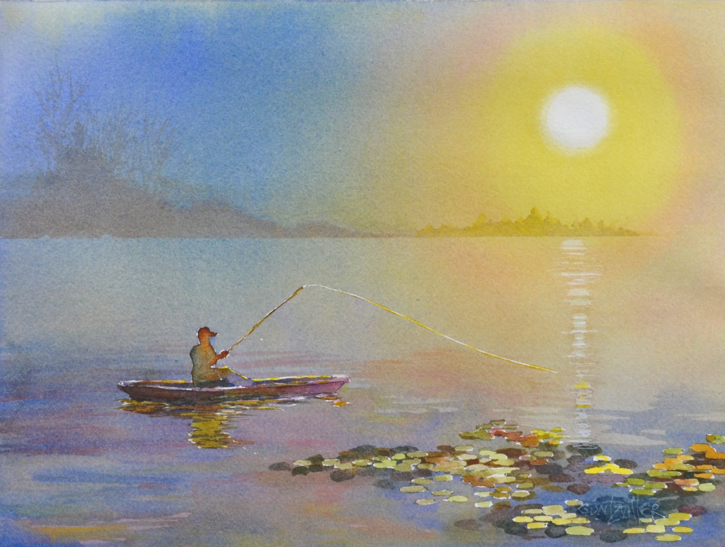 872 Fisherman boat waterlily (12).jpeg