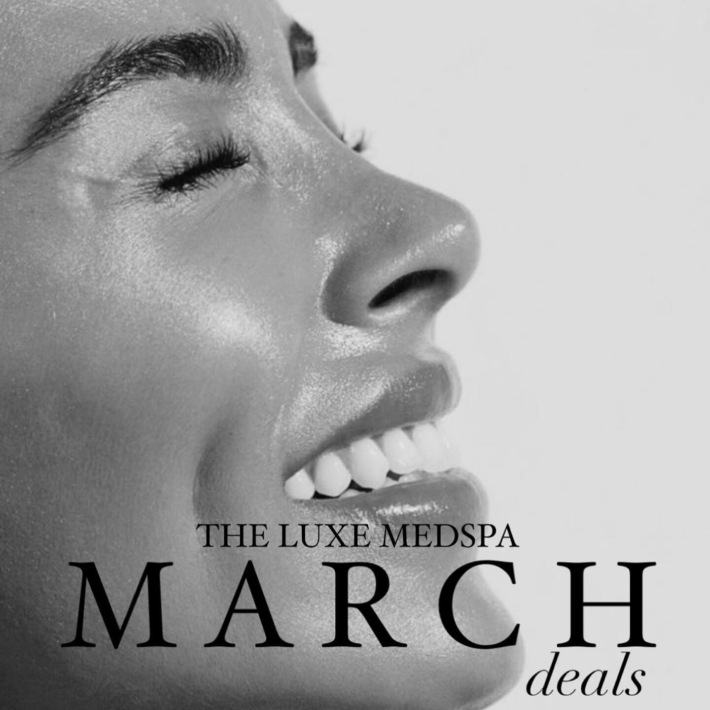 MARCH DEALS ARE HERE 🌷 

Atlanta Botox &amp; Juvederm | Atlanta Hydrafacial

Save on Semaglutide, Tirzepatide, Botox, Xeomin, Juvederm, Radiesse, HydraFacial, DiamondGlow, CoolPeel CO2, Scarlet RF Microneedling, and much more at The Luxe Medspa!

De