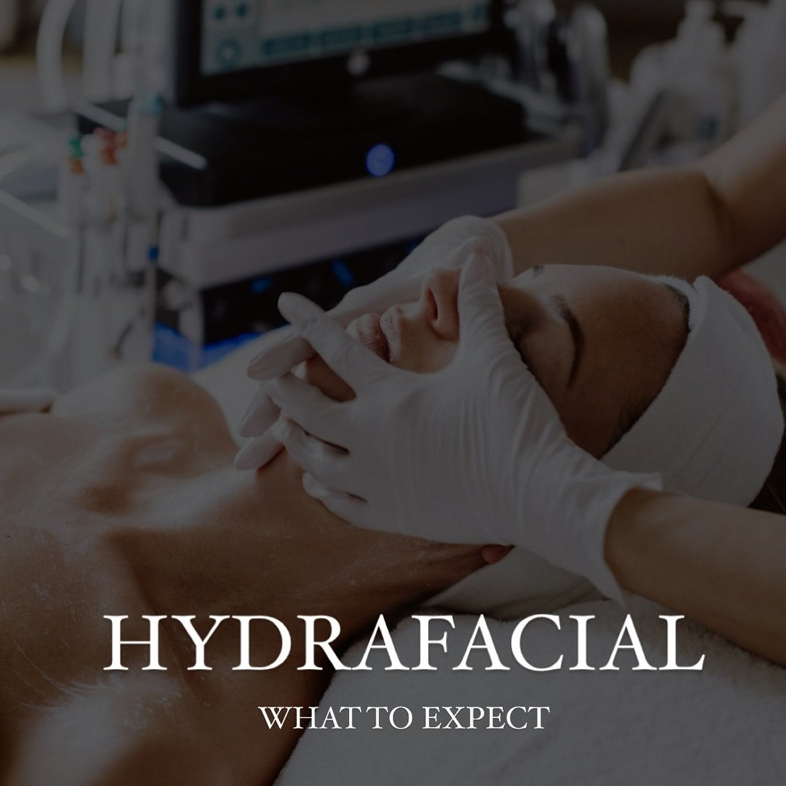 What to expect ⬇️ 

💧WE CONSULT WITH YOU BEFORE BEGINNING THE TREATMENT TO HEAR WHAT AREAS YOU WANT TO TARGET DURING YOUR FACIAL. WE THEN CHOOSE THE RIGHT HYDRAFACIAL BOOSTER TO TARGET THOSE CONCERNS.

💧WE START WITH CLEANSING THE SKIN.

💧THEN, MO
