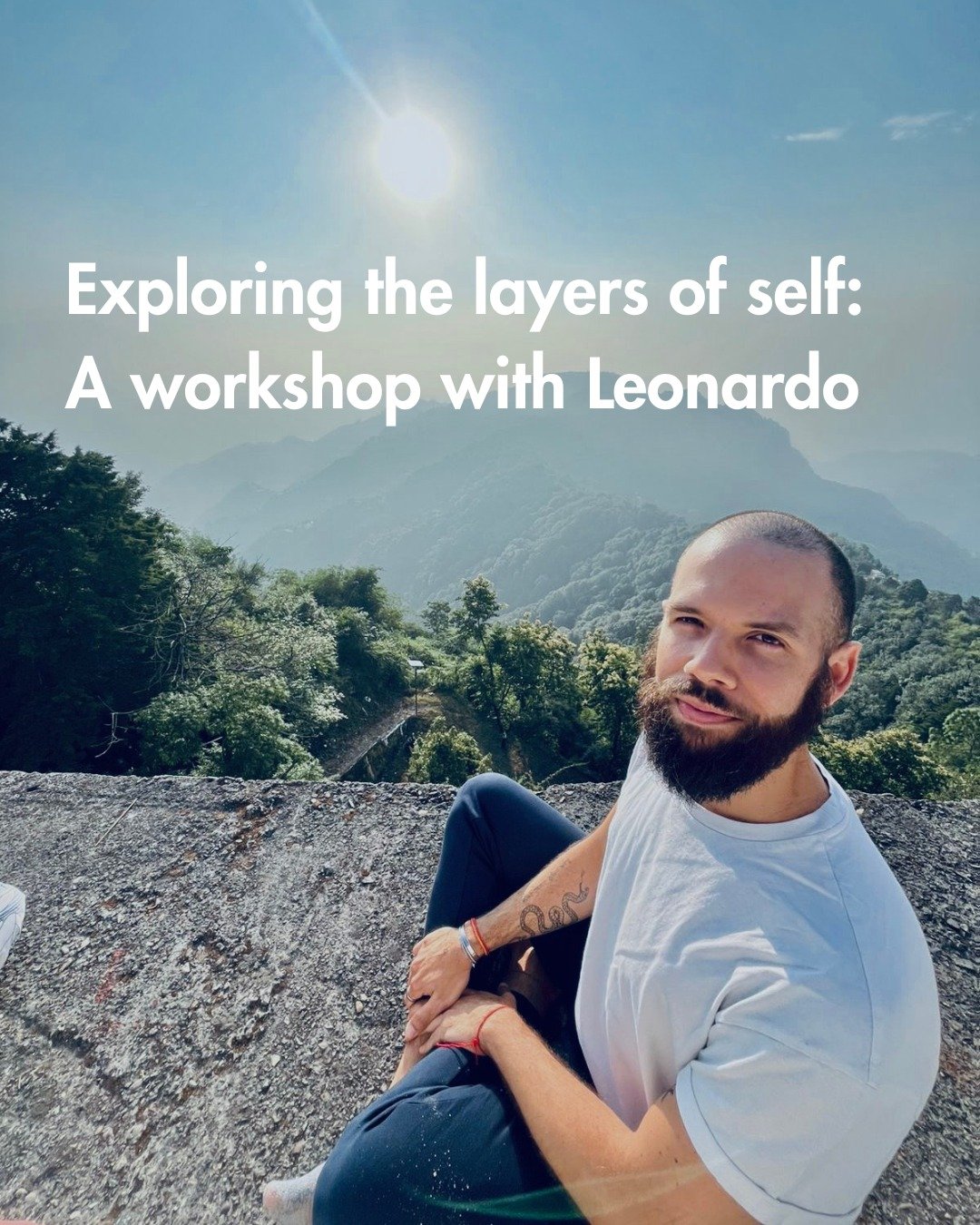 Join Leonardo @leonardo.viveka.yog for an immersive workshop designed to give a nuanced and rich experience that goes beyond the parameters of a regular Yoga class. 

Through gentle movement, traditional Prāṇāyāma, guided meditation, and a reflective