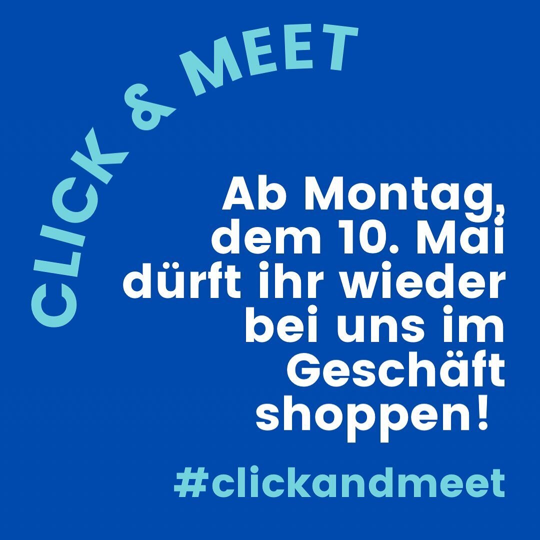 ... und wir freuen uns sehr auf Euch!

Alle n&auml;heren Infos dazu, unter welchen Voraussetzungen Ihr zu uns ins Gesch&auml;ft d&uuml;rft, findet Ihr auf unserer Homepage.

#clickandmeet #supportyourlocal #wirsindf&uuml;reuchda #dorfsaarn #m&uuml;lh