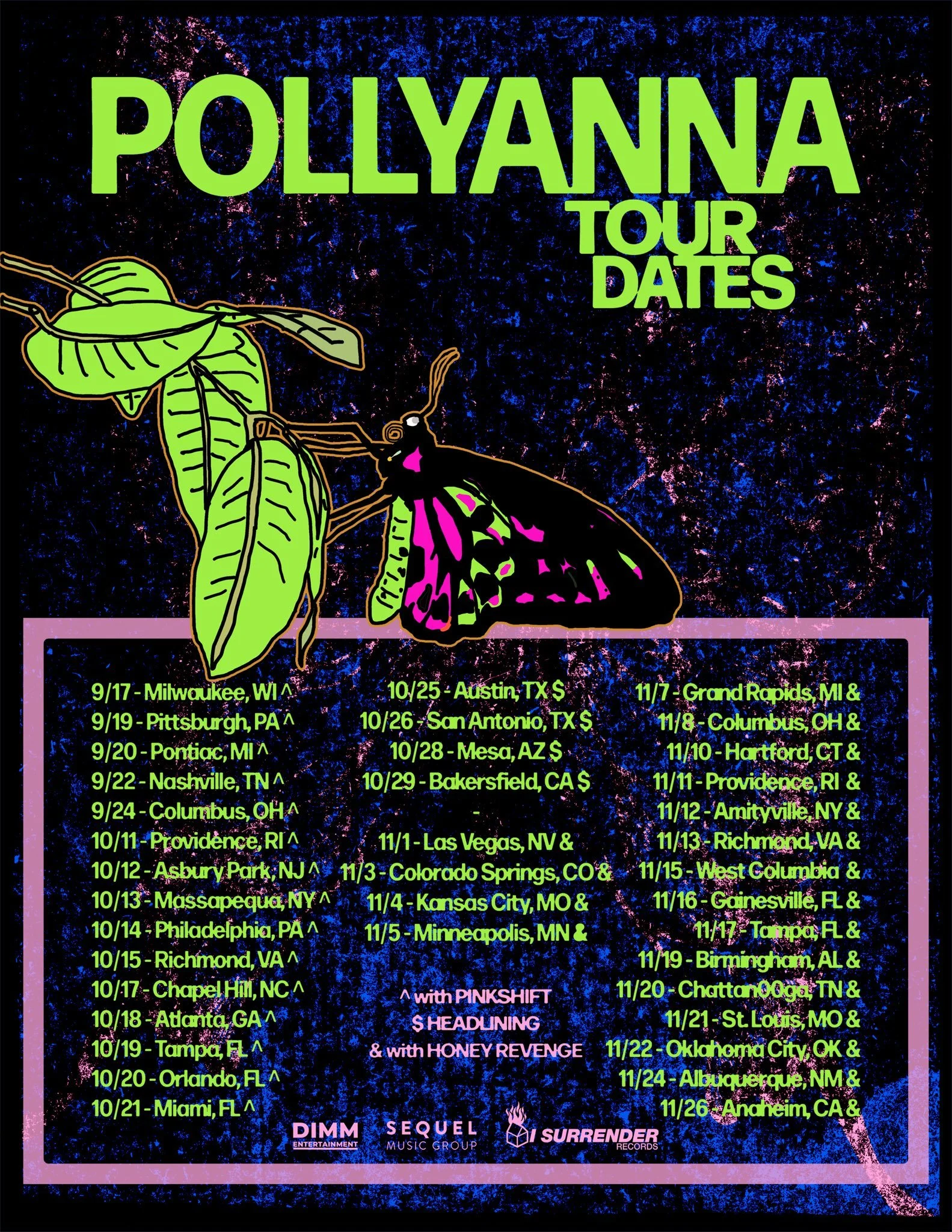 Pollyanna - Merch Manager/Photographer/Driver